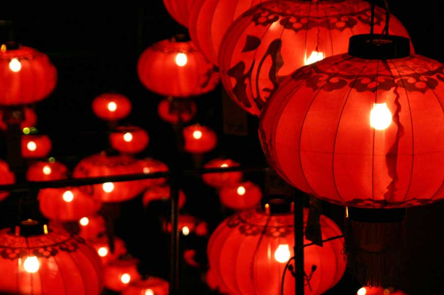 Faroles para el año nuevo chino